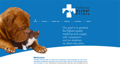 Desktop Screenshot of fullertonanimalclinic.com